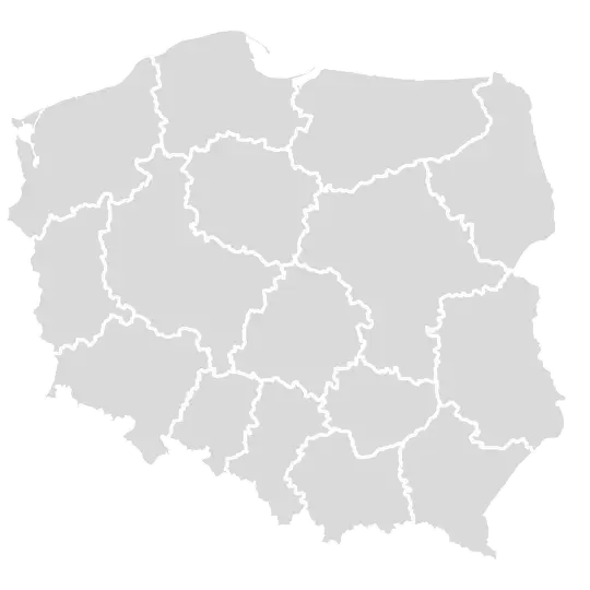 Mapa Polski ogolna
