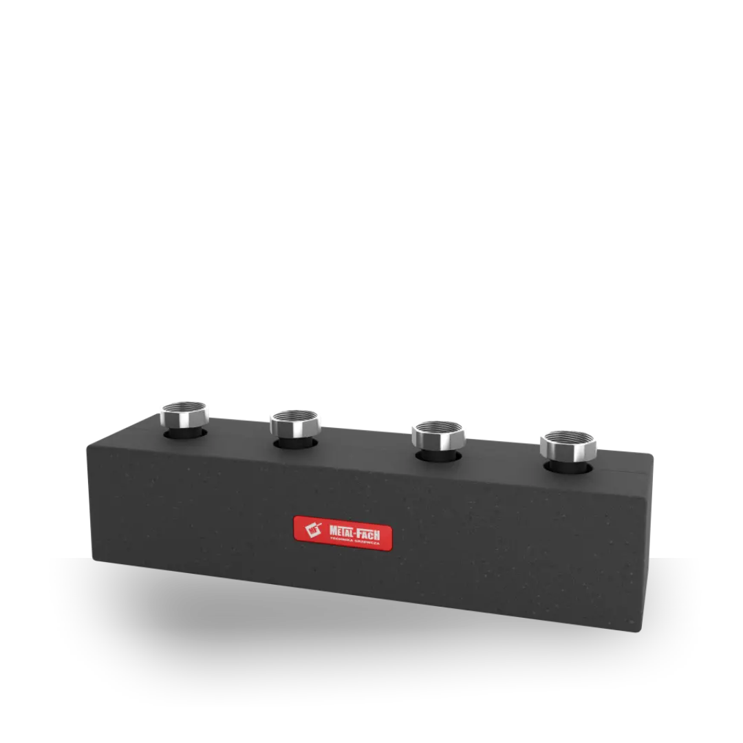 Rozdzielacz c.o. 2 obiegi DN25 GW1 1 2 METAL FACH Technika Grzewcza