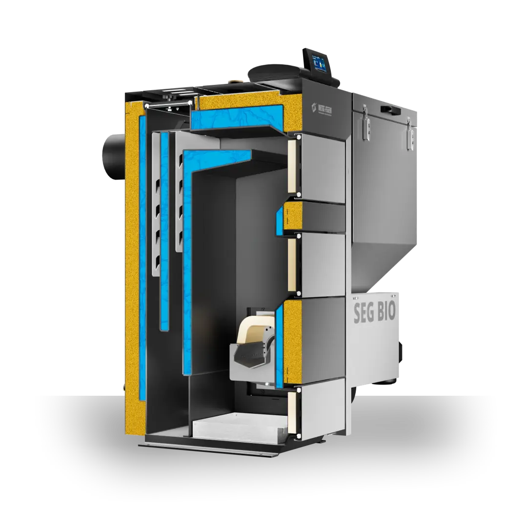 SEG BIO 15 75 przekroj METAL FACH Technika Grzewcza