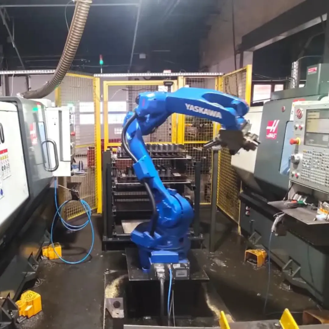 obrobka mechaniczna robot mf metalfach