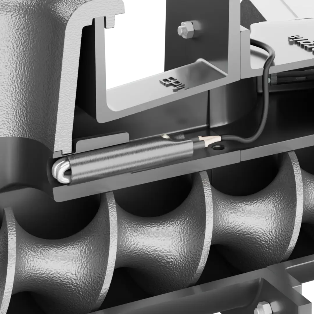 Żeliwny palnik na ekogroszek Ekoenergia II z zapalarką METAL-FACH Technika Grzewcza