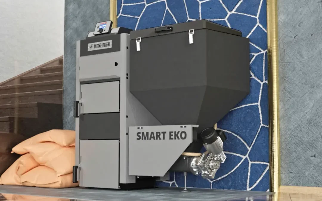 Kocioł SMART EKO 12–30 kW – wizualizacja METAL-FACH Technika Grzewcza