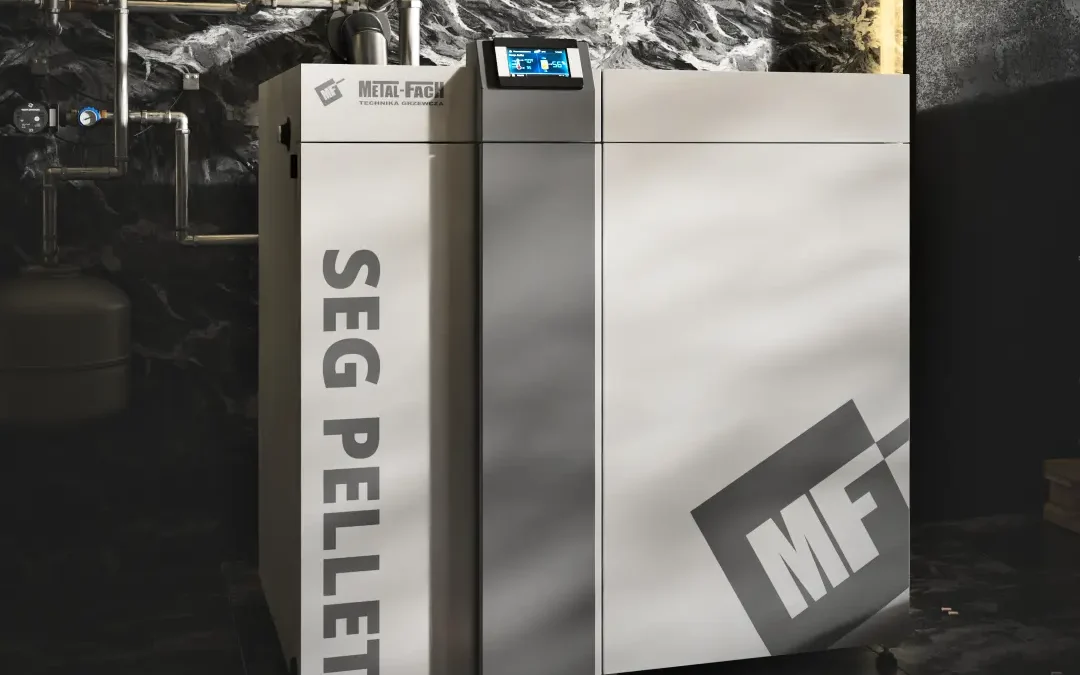 SEG PELLET 15–42 kW METAL-FACH – kocioł pelletowy z zasobnikiem
