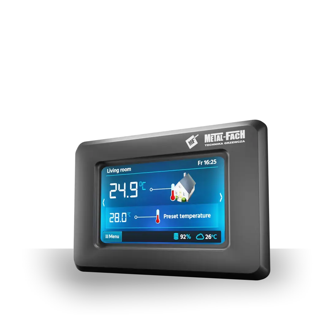 Termostat pokojowy PLATINUM TOUCH x80 Metal Fach Technika Grzewcza