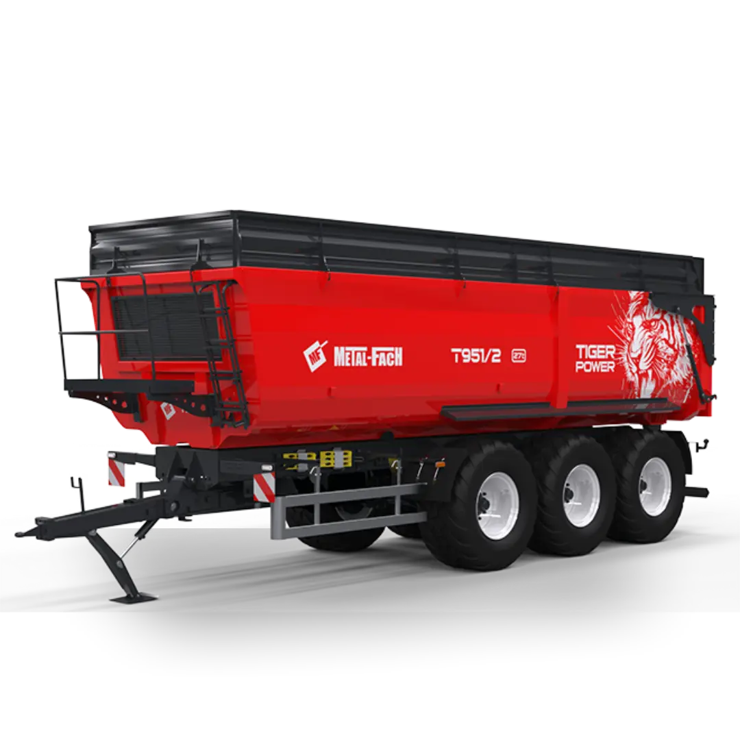 przyczepa rolnicza skorupowa tridem t951 2 tigerpower mf metalfach