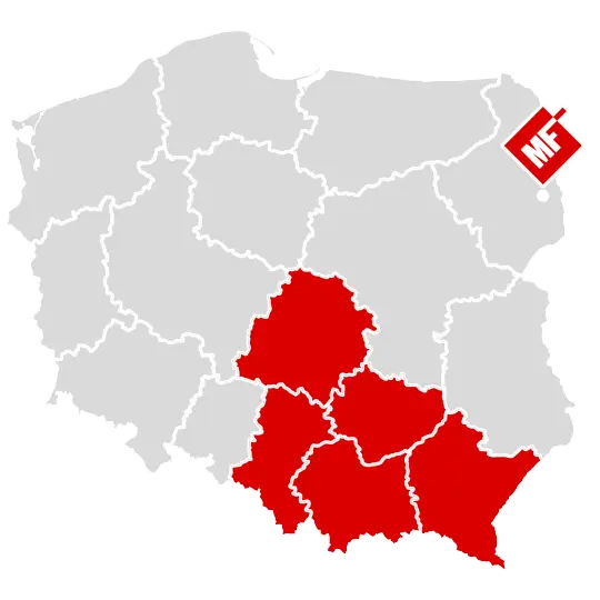 Mapa Polski – Pawel Stepien 2025 07