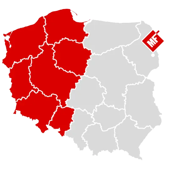 Mapa Polski – Rafal Szelest 2025 07