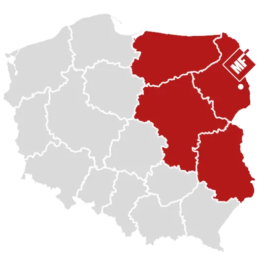Mapa Polski – Pawel Wyszolmirski 2026 03